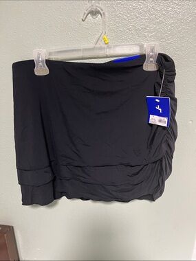 JoyLab Black Ruffled Active Skort